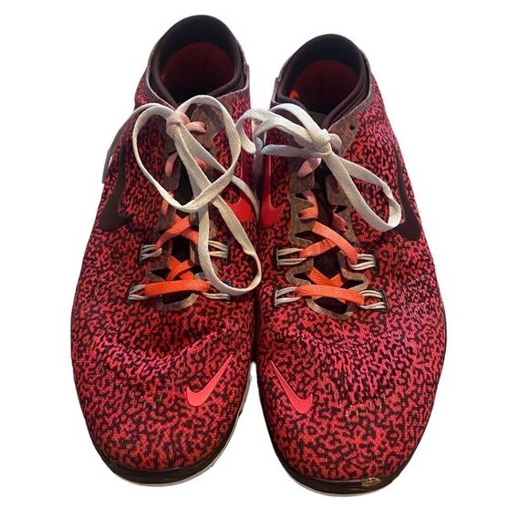 Nike Womens Free 5.0 Running Shoes•Pink •Black•Low Top•Ombre Laces •Size 9.5 - Picture 2 of 16